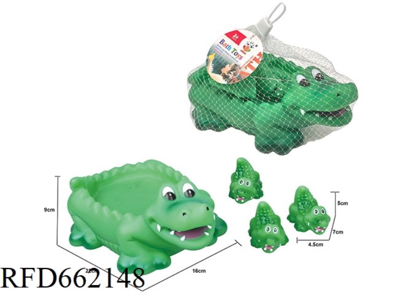 CUTE SWIMMING CROCODILE SET