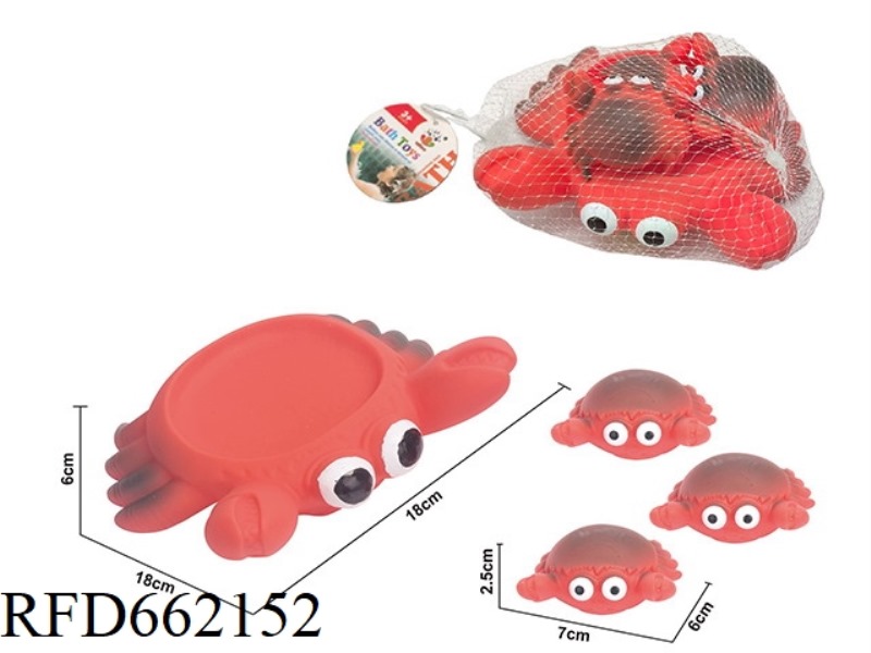 CUTE SWIMMING CRAB SET