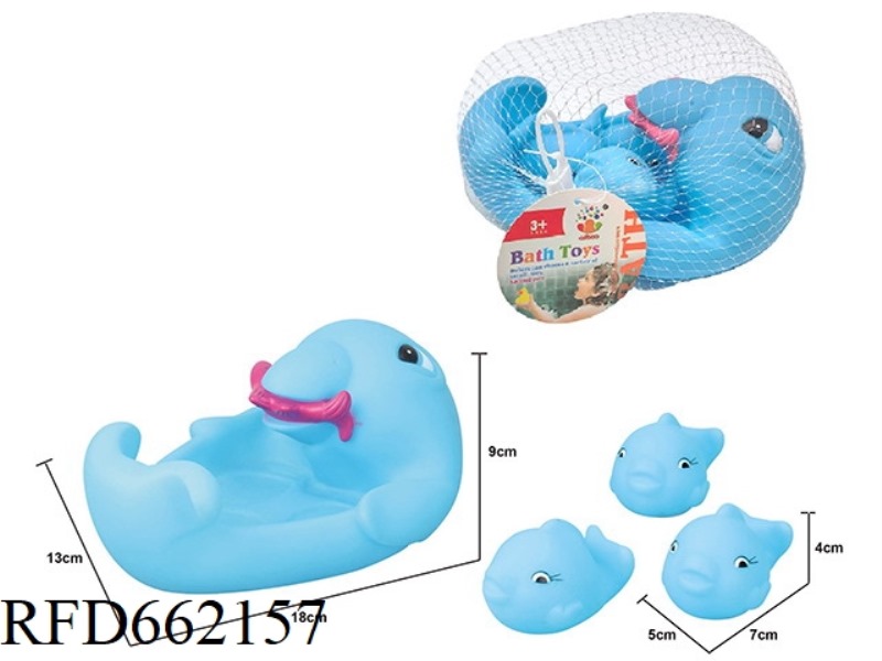 CUTE SWIMMING DOLPHIN SET