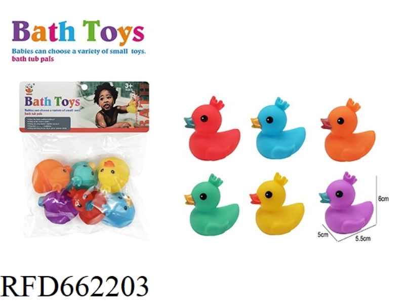 LOVELY COLORFUL CROWN DUCK
