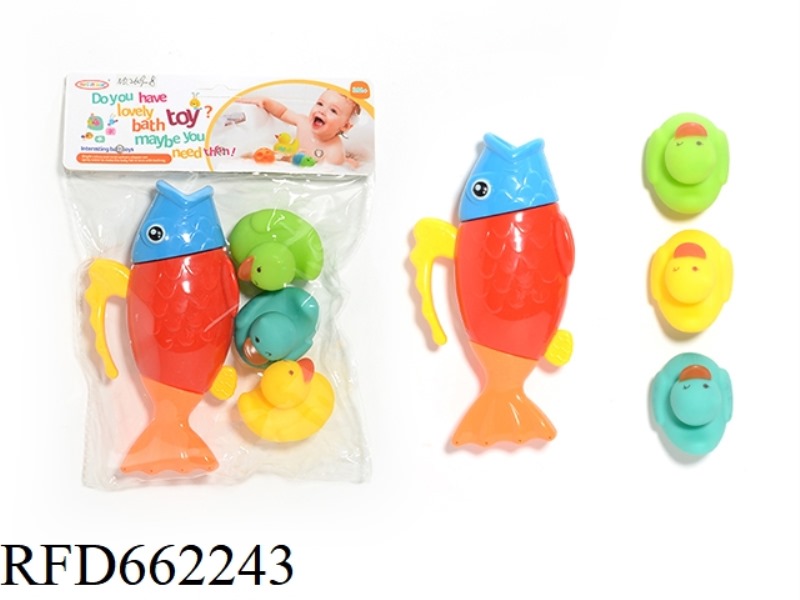 4 BATHROOM SPLASHING SET