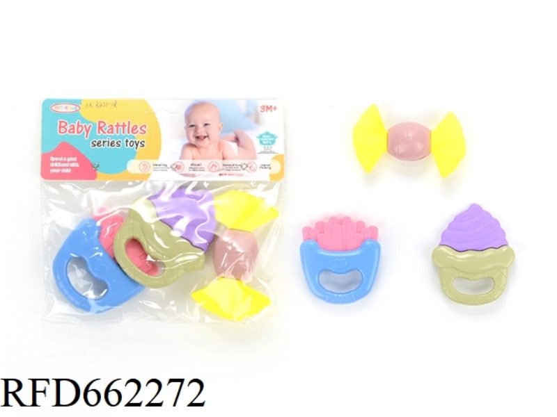 3 PIECES OF BOILED TEETHER