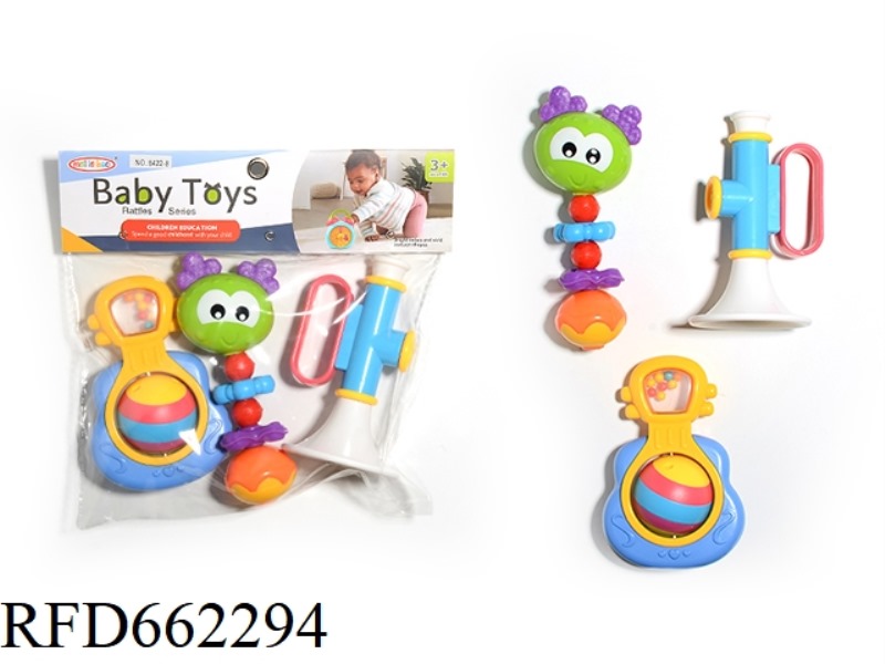 THREE RATTLES