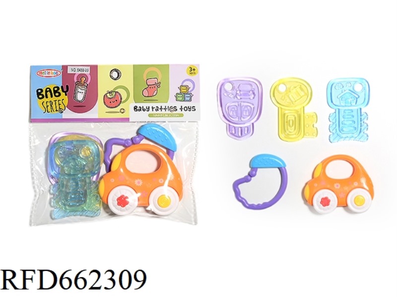 FIVE BABY TEETHER