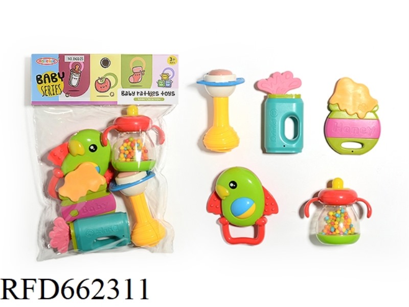 FIVE RATTLES