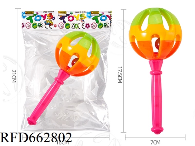 COLORED BALL RATTLE