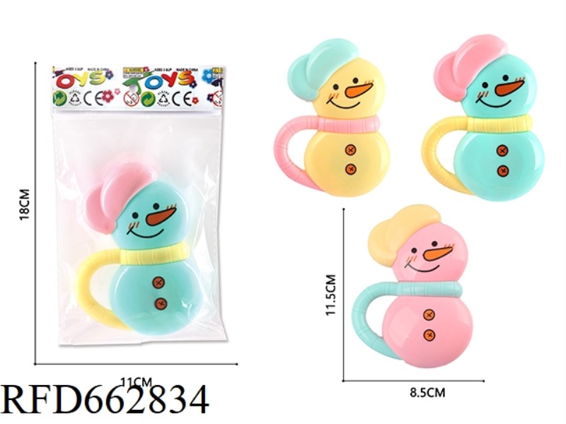 SNOWMAN RATTLE