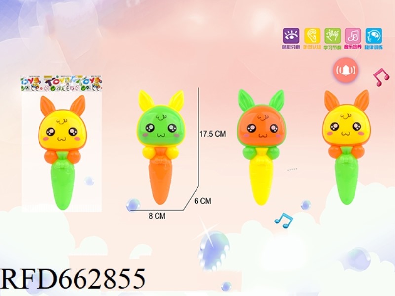 CARROT RABBIT RING BELL