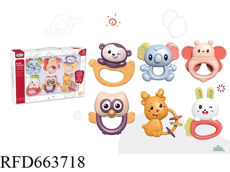 6 ONLY BOILED RATTLE