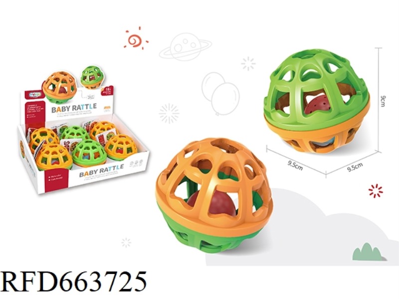 6 SOFT RUBBER BALLS