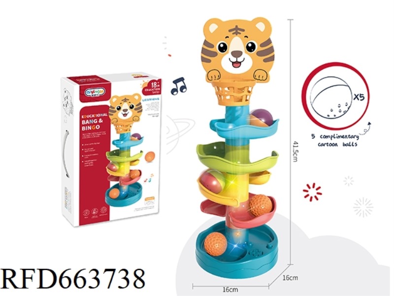 5 LAYERS MUSIC LIGHT TRACK ROLLER