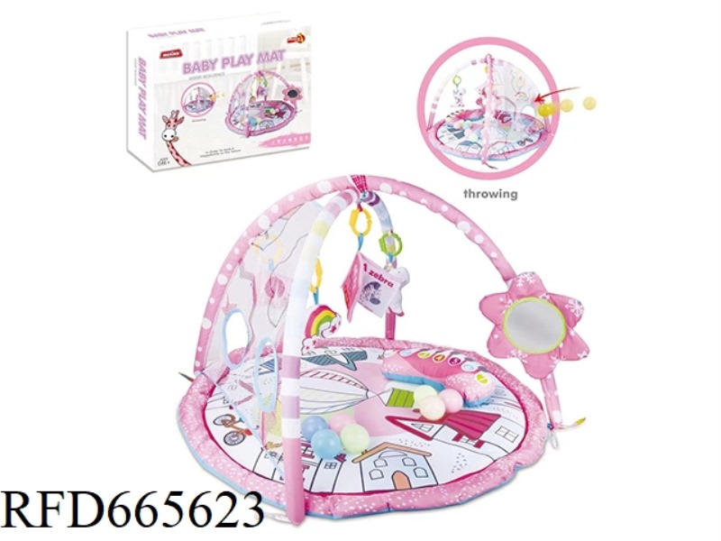 EACH BABY FITNESS BLANKET IS EQUIPPED WITH 10 PIECES OF OCEAN BALLS