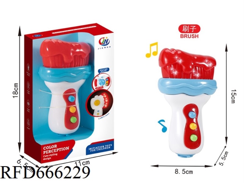 EDUCATIONAL BABY BRUSH WITH LIGHTS AND MUSIC