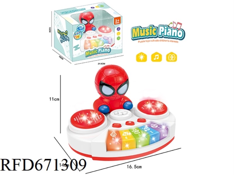 THE FIVE-KEYBOARD OF SPIDER-MAN