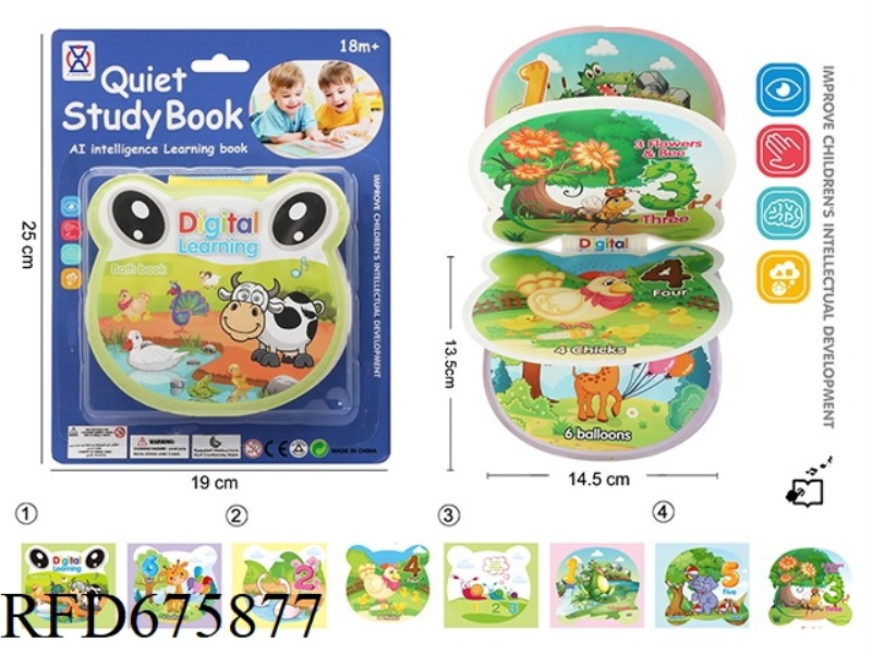 QUIET BOOK: AI EARLY EDUCATION LEARNING BOOK (INCLUDING BB CALL)
