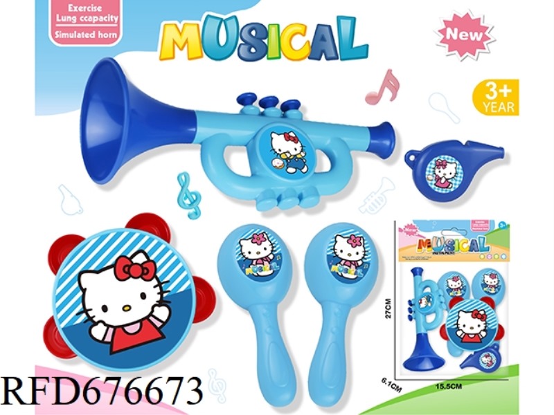 KT CAT MUSICAL INSTRUMENT SET