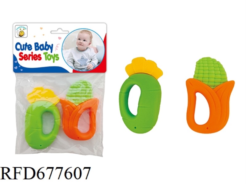 TOOTHED RATTLE (CAN BE BOILED IN WATER)