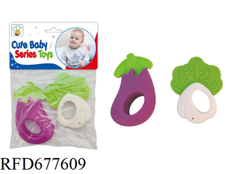 TOOTHED RATTLE (CAN BE BOILED IN WATER)