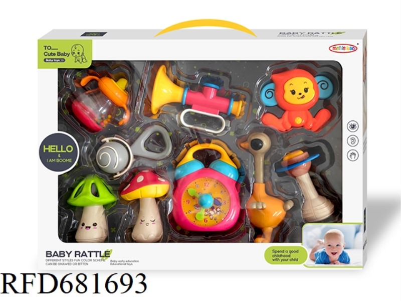 9 RATTLE SETS