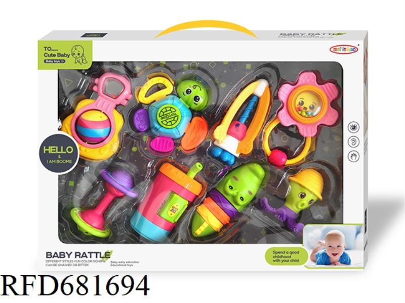 8 RATTLE SETS