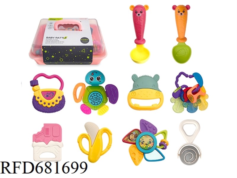 10 RATTLE SETS