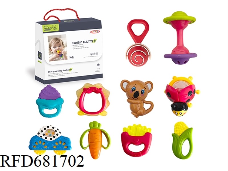 10 RATTLE SETS