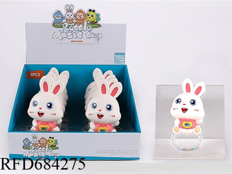 8 PIECES OF CARTOON MUSIC RABBIT BELL RINGING