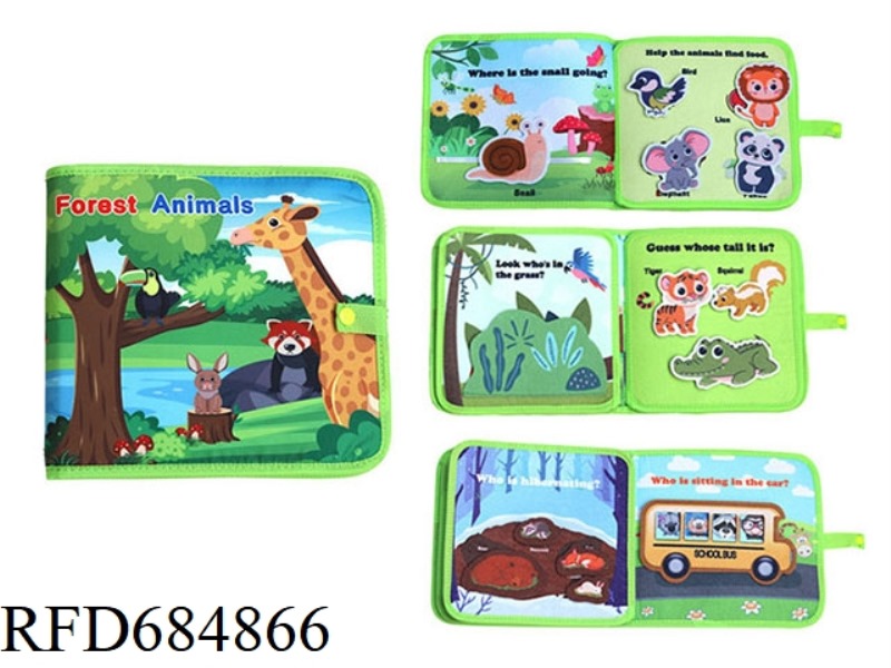 EARLY EDUCATION, COGNITION, BUSY BOOKS, ANIMAL WORLD
