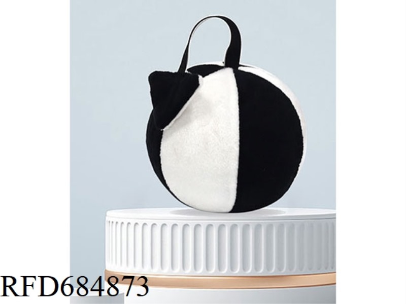 NEWBORN EARLY EDUCATION TRACKING BALL IN BLACK AND WHITE