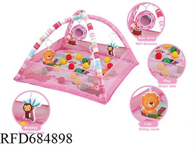 THE BABY GAME CARPET BALL POOL HAS 12 5.5CM OCEAN BALLS