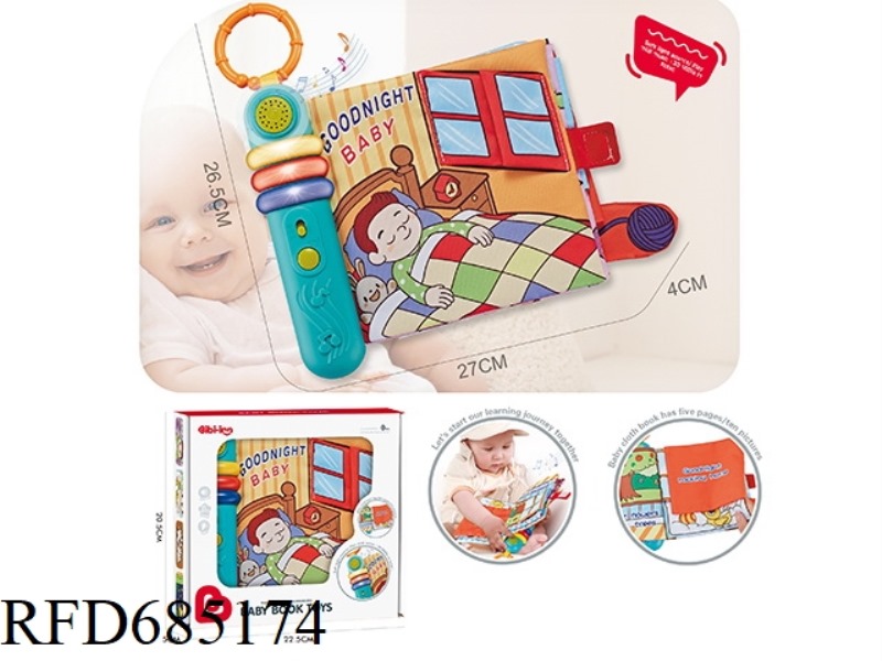 BEDTIME STORY MUSIC CLOTH BOOK