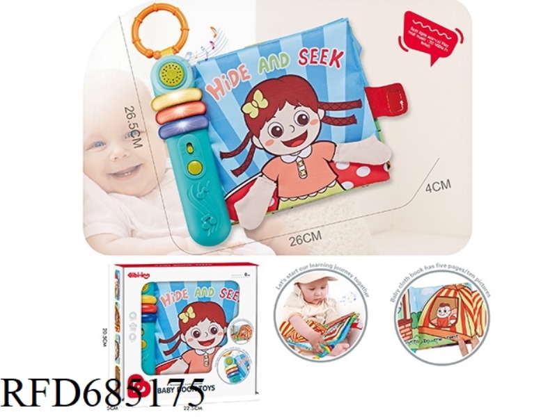 HIDE-AND-SEEK MUSIC CLOTH BOOK