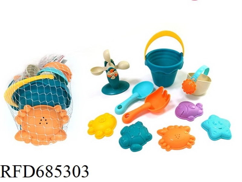 WATER PLAY SOFT RUBBER SET (10 PIECES)