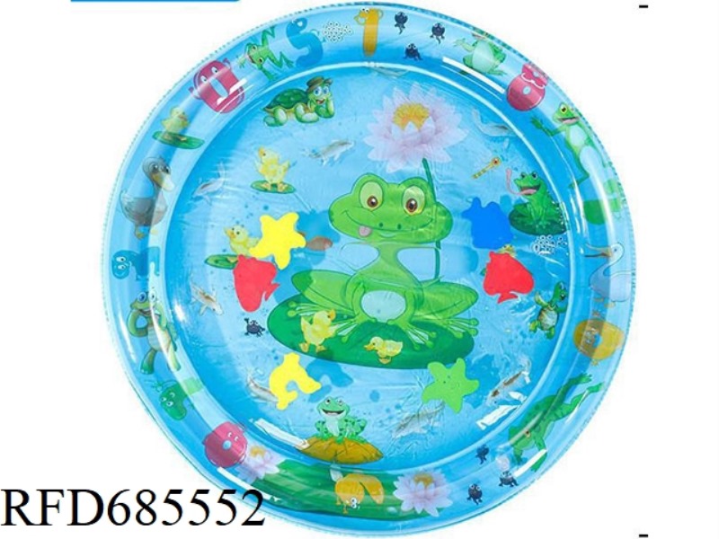 BLUE FROG INFLATABLE BABY WATER PAT PAD (SCENTED VERSION)