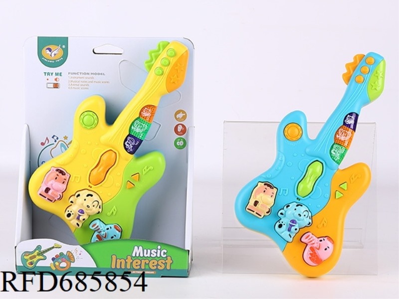 FUN LITTLE GUITAR (MIXED IN YELLOW AND BLUE)