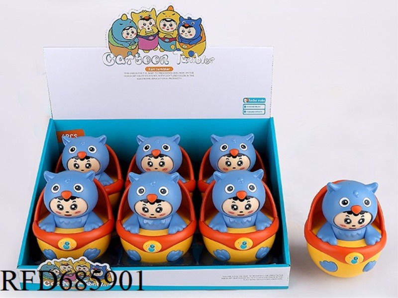 OWL WIND CHIME UNTOPPLEABLE DOLL