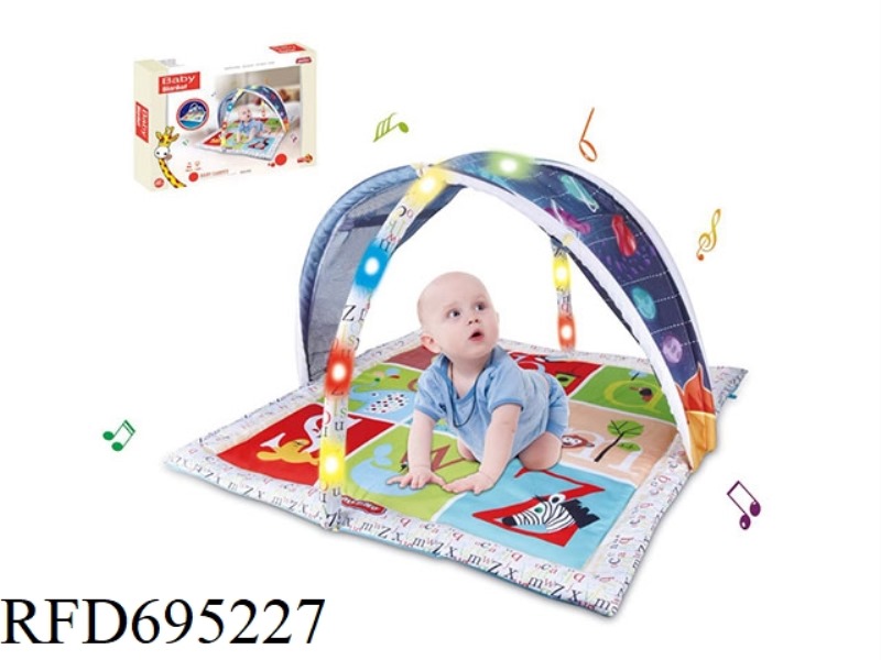 BABY CARPET WITH LIGHTS AND STARRY SKY ROOF