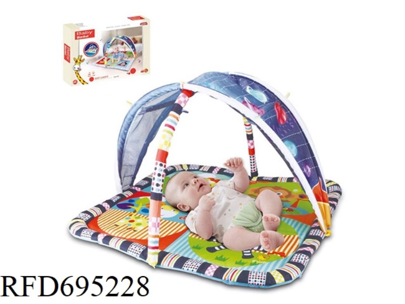 BABY CARPET WITH STAR ROOF