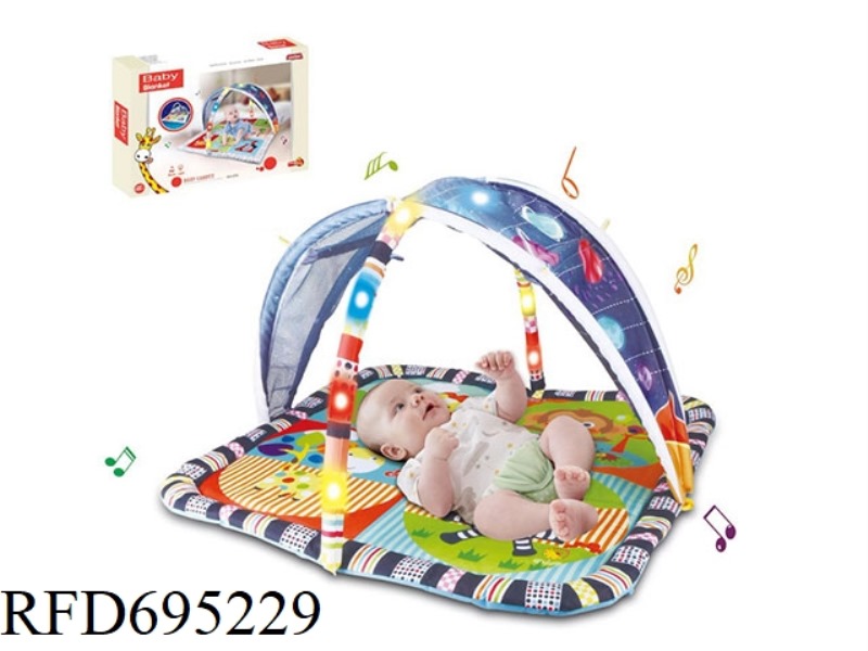BABY CARPET WITH LIGHTS AND STARRY SKY ROOF