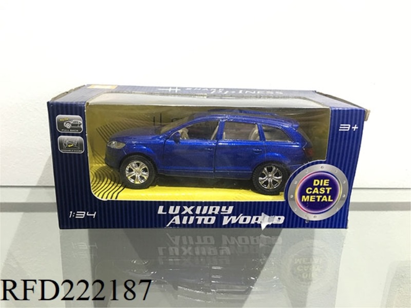 1:34 ALLOY BACK SPORTS CAR (CAN OPEN THE DOOR)