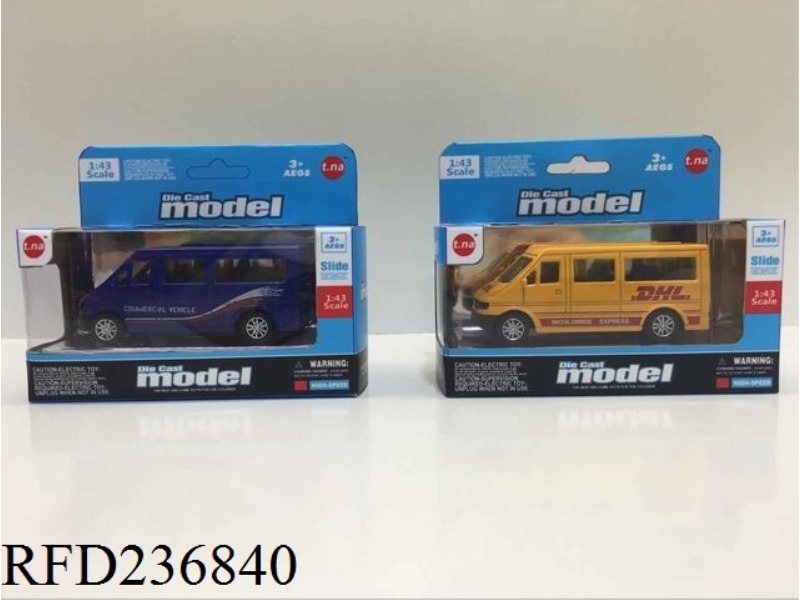 ALLOY PULL BACK COMMERCIAL VEHICLES+EXPRESSAGE CAR