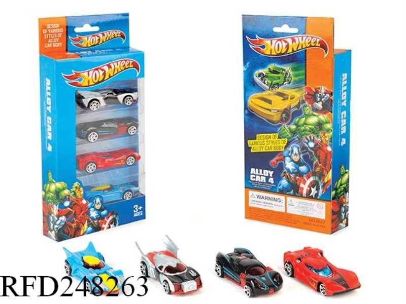 ALLOY CAR (4 STYLE ASST)