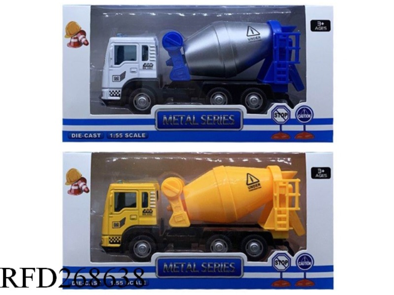 PULL BACK ALLOY CEMENT TRUCK