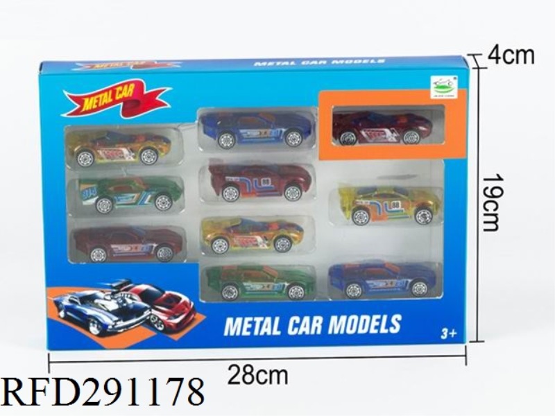 ALLOY CAR 10PCS