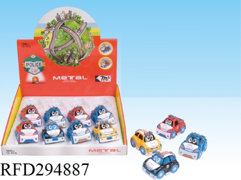 FRICTION ALLOY CAR(12PCS)