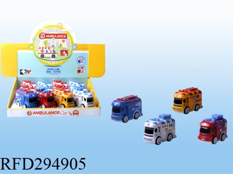 FRICTION ALLOY CAR(12PCS)
