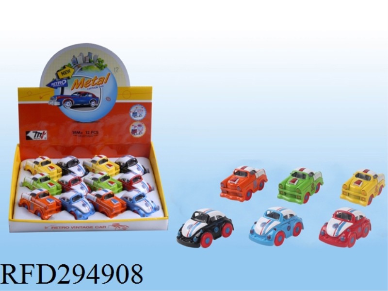 FRICTION ALLOY CAR(12PCS)