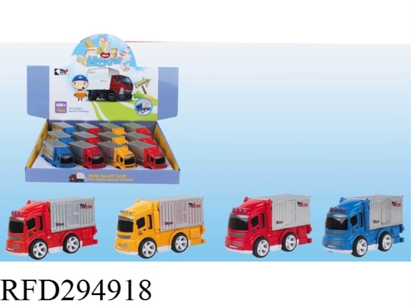 FRICTION ALLOY CAR(12PCS)