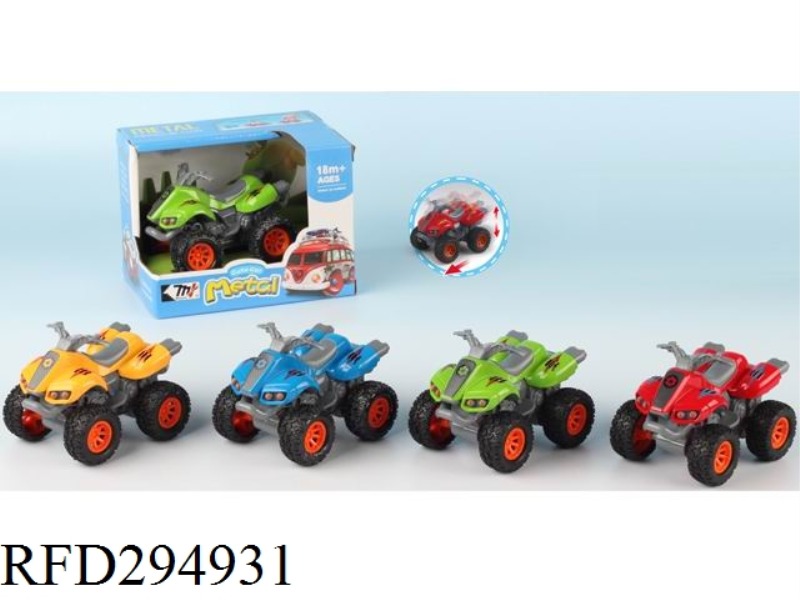 FRICTION BEACH ALLOY CAR WITH ACTION