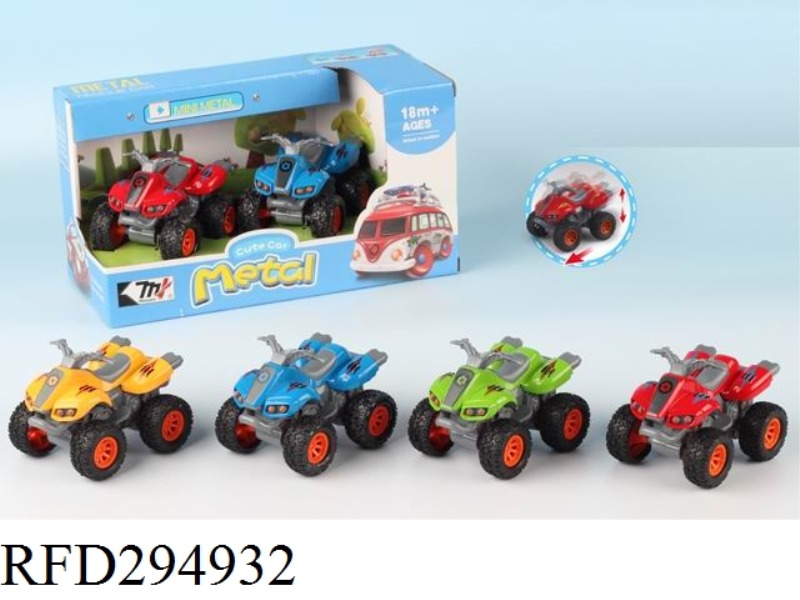 FRICTION BEACH ALLOY CAR WITH ACTION